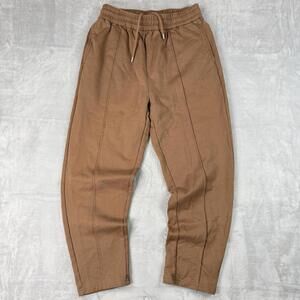 Veiled New York Sweatpants Brown Minimal Streetwear Joggers Women M Straight Leg